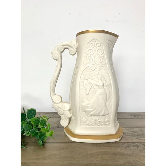 Vintage Lenox Romeo & Juliet Pitcher Vase Laszlo Ispanky Limited Edition Romance - Picture 8 of 13
